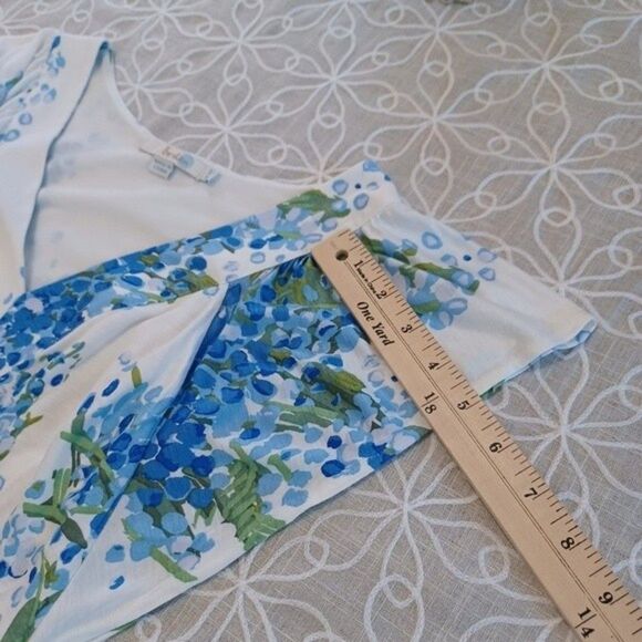 Boden Floral Print Flutter Sleeve Dress - Picture 12 of 15